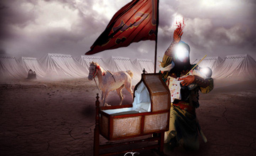 برسی مواردی که در مورد شهادت حضرت علی اصغر (ع) در فیلم نقل شده است