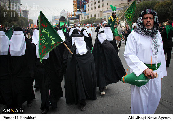 ورود نمادین کاروان امام حسین علیه‌السلام به کربلا / گالری تصویر