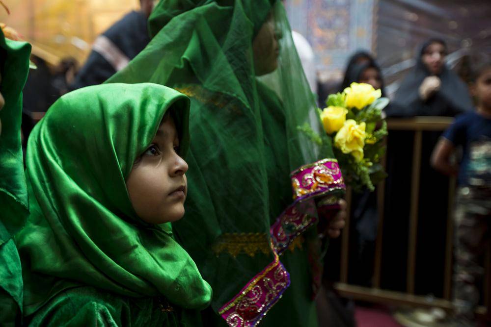 گزارش تصویری از عزاداری شب تاسوعای حسینی درکربلا