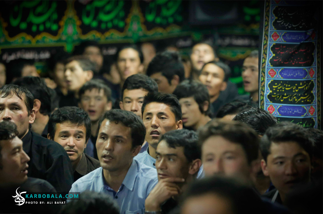 گزارش تصویری از مراسم شام‌غریبان امام حسین (ع) توسط افغانستانی‌های مقیم تهران