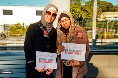 کمپین معرفی امام حسین(ع) به غیرمسلمانان در استرالیا/گزارش تصویری