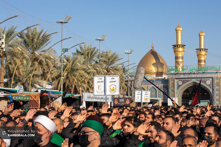 برگزاری باشکوه ایام فاطمیه در کربلا/ گزارش تصویری