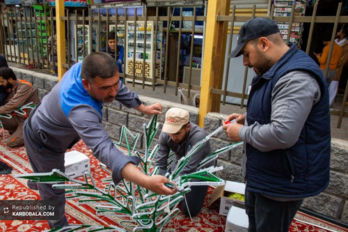 کربلا در ایام ولادت سالار شهیدان و حضرت ابالفضل (ع) / گزارش تصویری