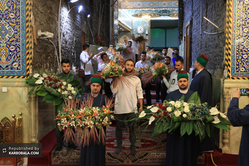 کربلای معلی غرق در جشن و سرور میلاد رسول‌الله (ص) و امام صادق (ع) / تصویر