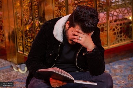 سر به زیر آمده‌ام بهر مناجات با حسین (ع)